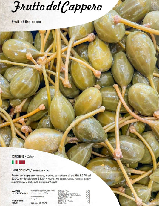 kapribogyó - Frutto del Cappero - Fruit of the caper