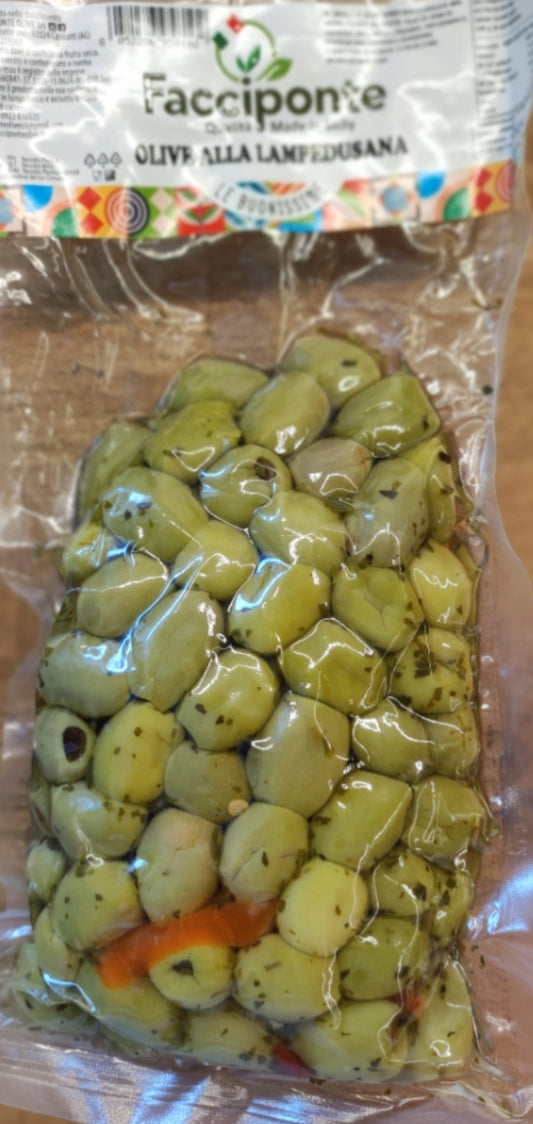 Zöld olajbogyó Lampedusa - Olive Verdi Alla Lampedusana - Lampedusana olives