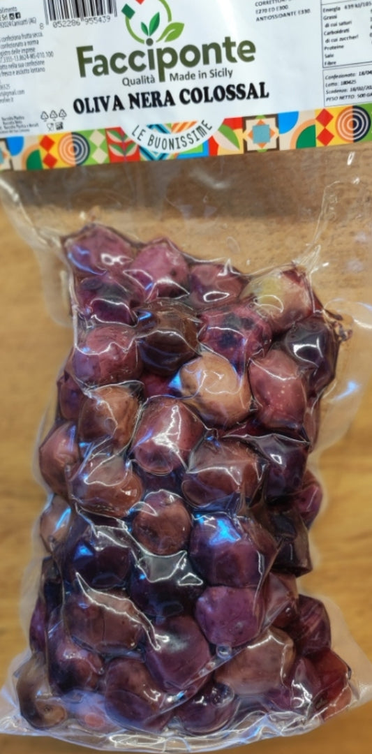 Kolosszális fekete olajbogyó - Olive Nere Colossal - Colossal black olives