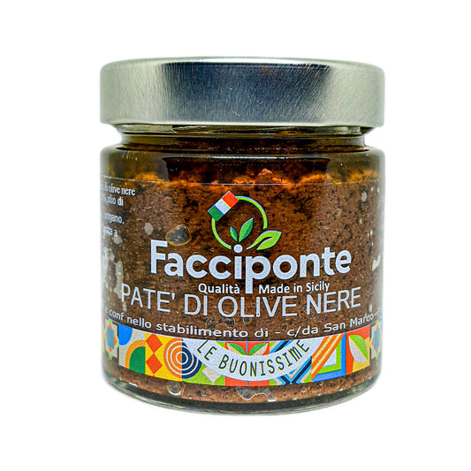 Feketeolíva-paté - Patè di olive nere - Black olive pâté