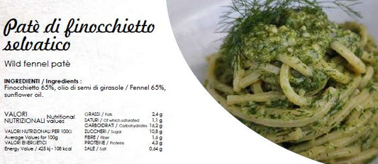 Édeskömény pesto - Pesto di finocchietto - Fennel pesto