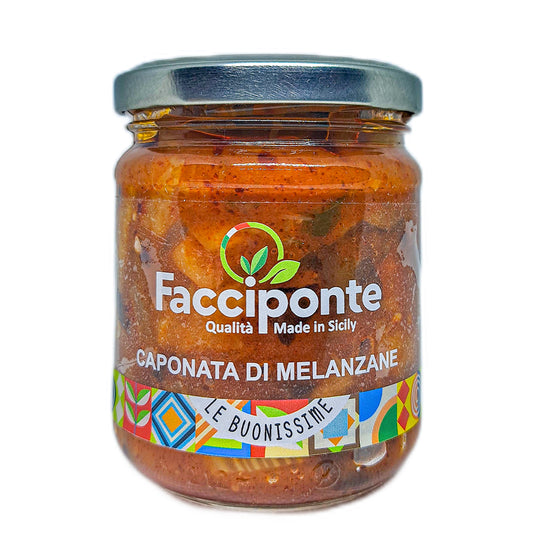 Padlizsán caponata - Caponata di melanzane - Eggplant caponata