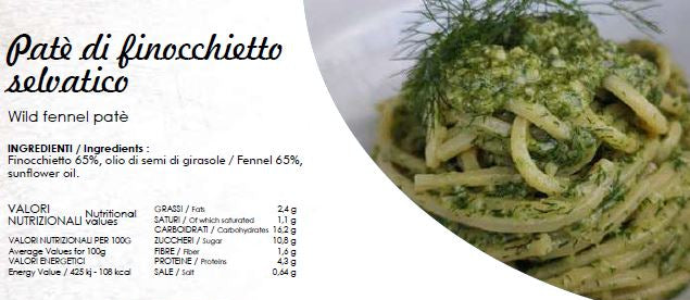 Édeskömény pesto - Pesto di finocchietto - Fennel pesto