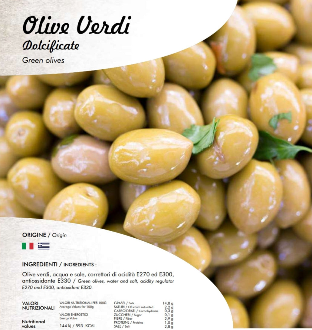 Olive Verdi intere - Green olives